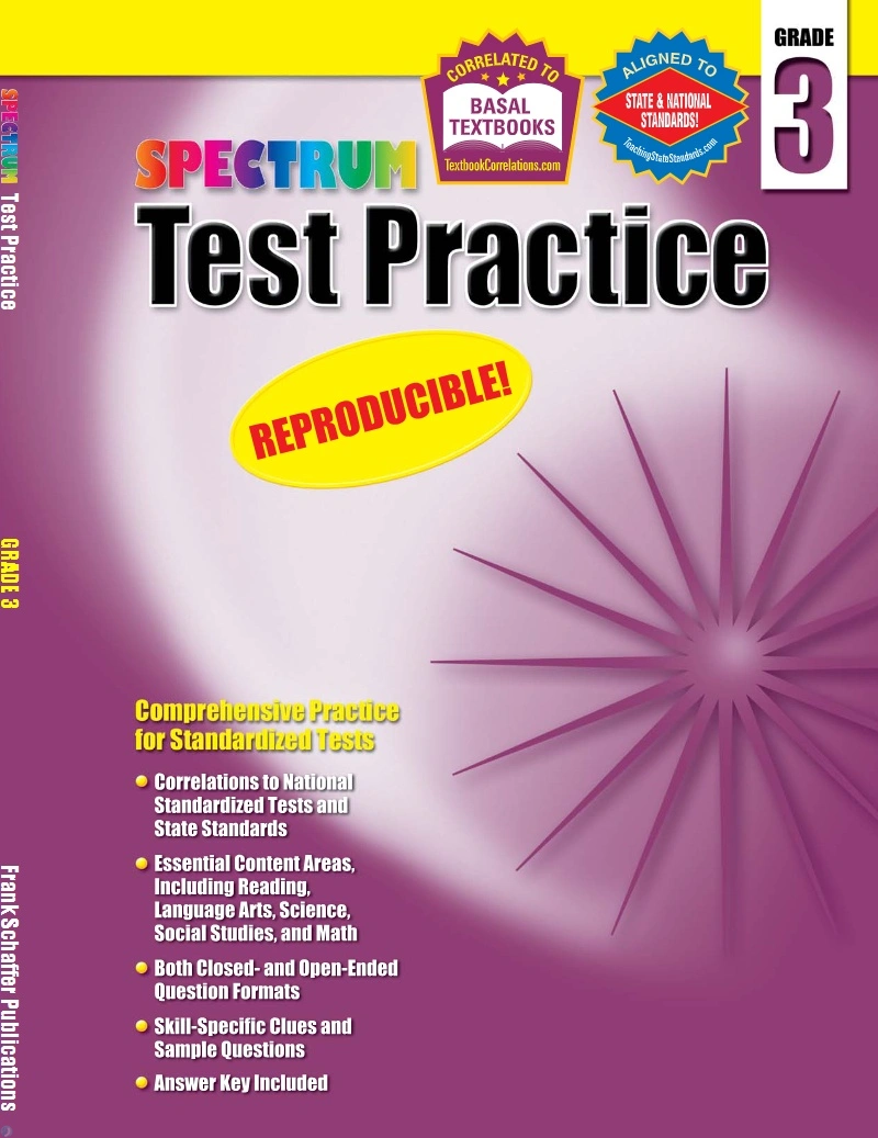 دانلود کتاب Spectrum Test Practice 3 (نسخه PDF)