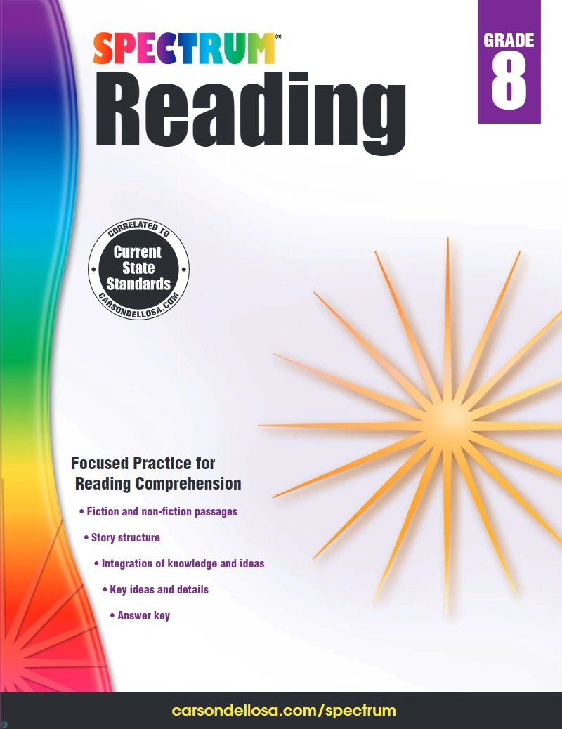 دانلود کتاب Spectrum Reading 8 (نسخه PDF)