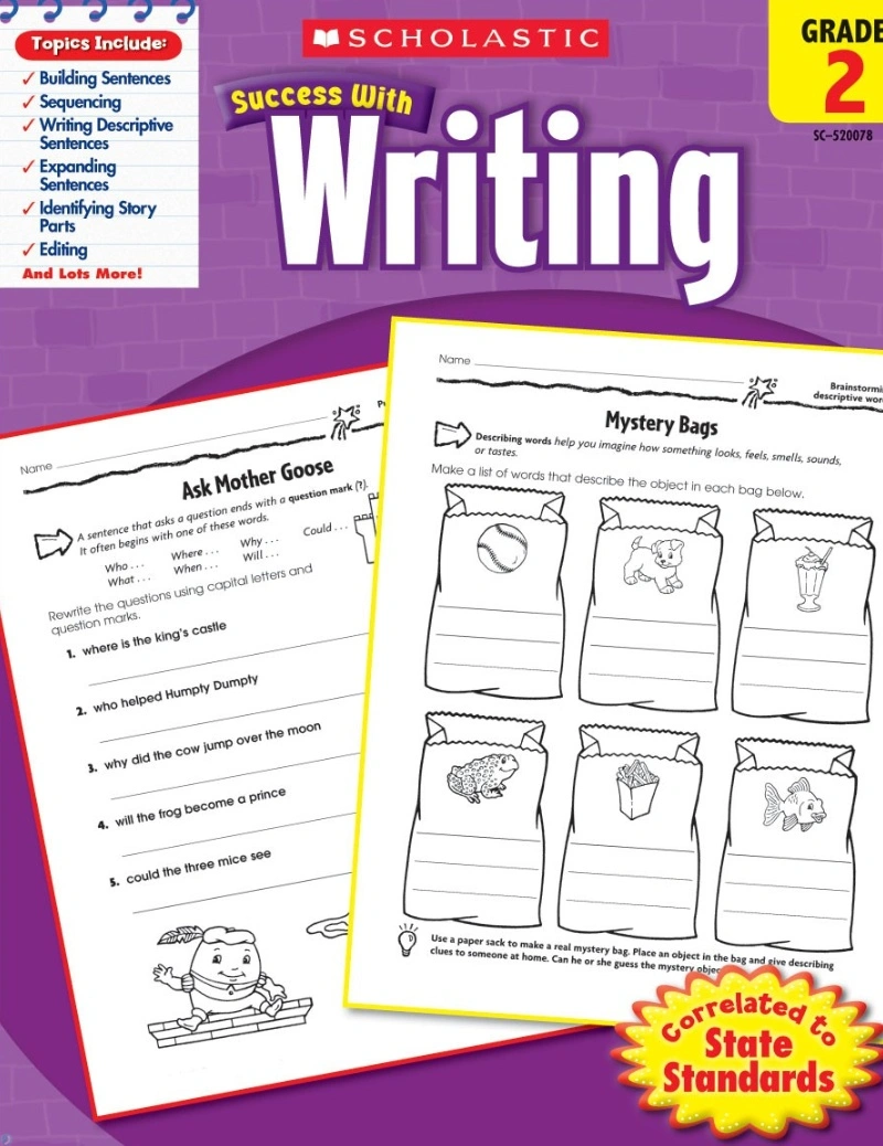 دانلود کتاب Success Writing Grade 2 (نسخه PDF)