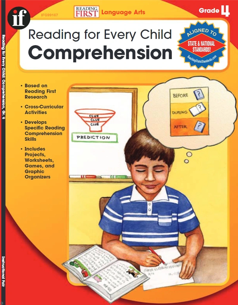 دانلود کتاب Reading for Every Child Comprehension Grade 4 (نسخه PDF)