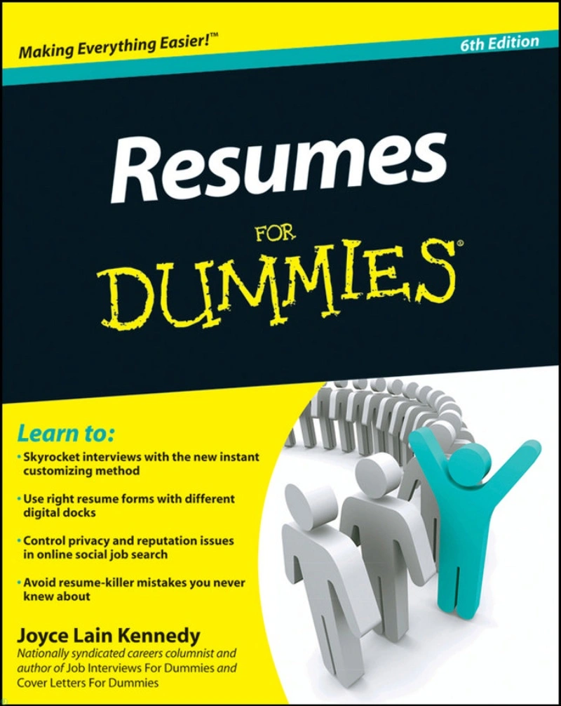 دانلود کتاب Resumes for Dummies (نسخه PDF)