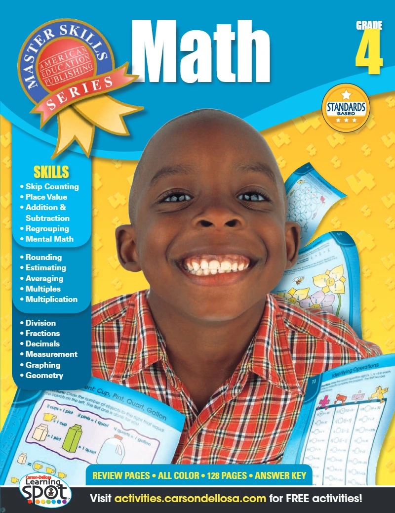 دانلود کتاب Master Skills Math American Educatial 4 (نسخه PDF)