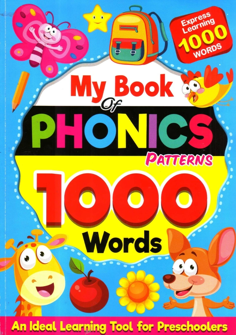 دانلود کتاب My Book of Phonics Pattern 1000 Words (نسخه PDF)