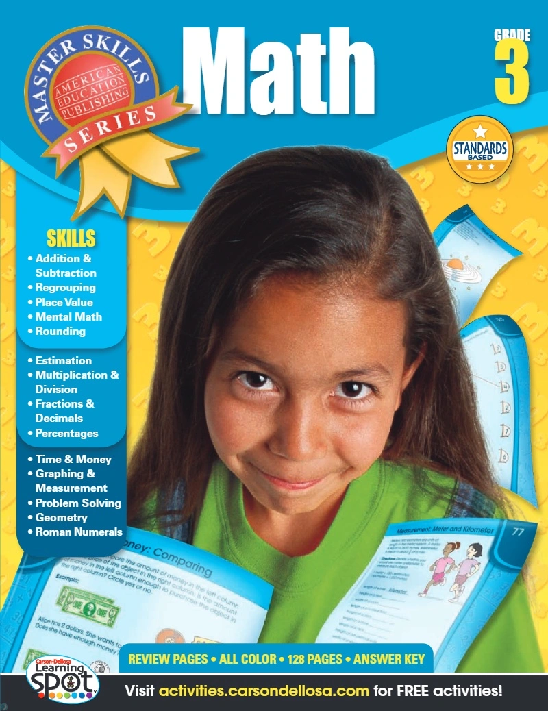 دانلود کتاب Master Skills Math American Educatial 3 (نسخه PDF)