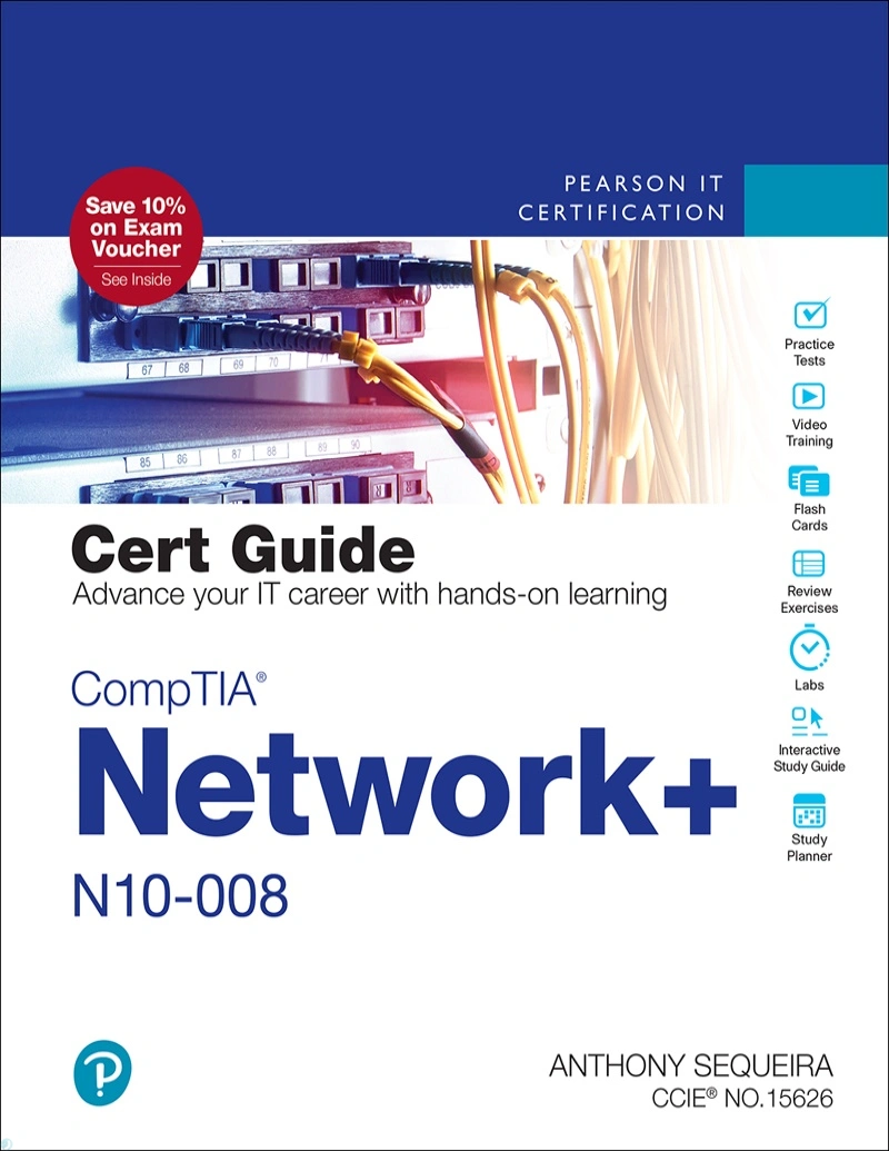 دانلود کتاب CompTIA Network+ N10-008 Cert Guide (نسخه PDF)