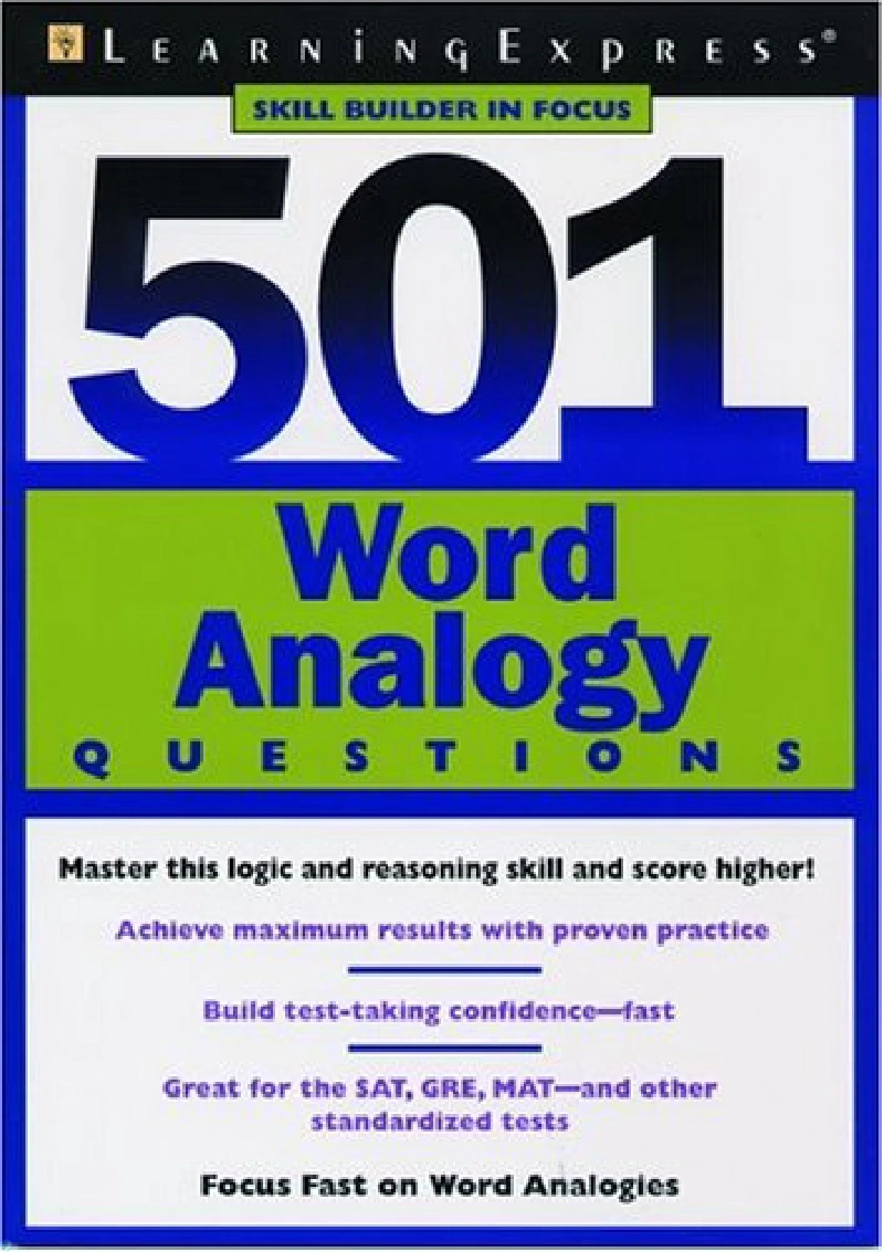 دانلود کتاب 501 Word Analogies Questions (نسخه PDF)