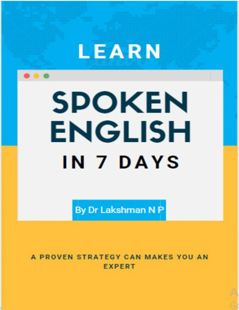 دانلود کتاب Learn spoken English in (نسخه PDF)