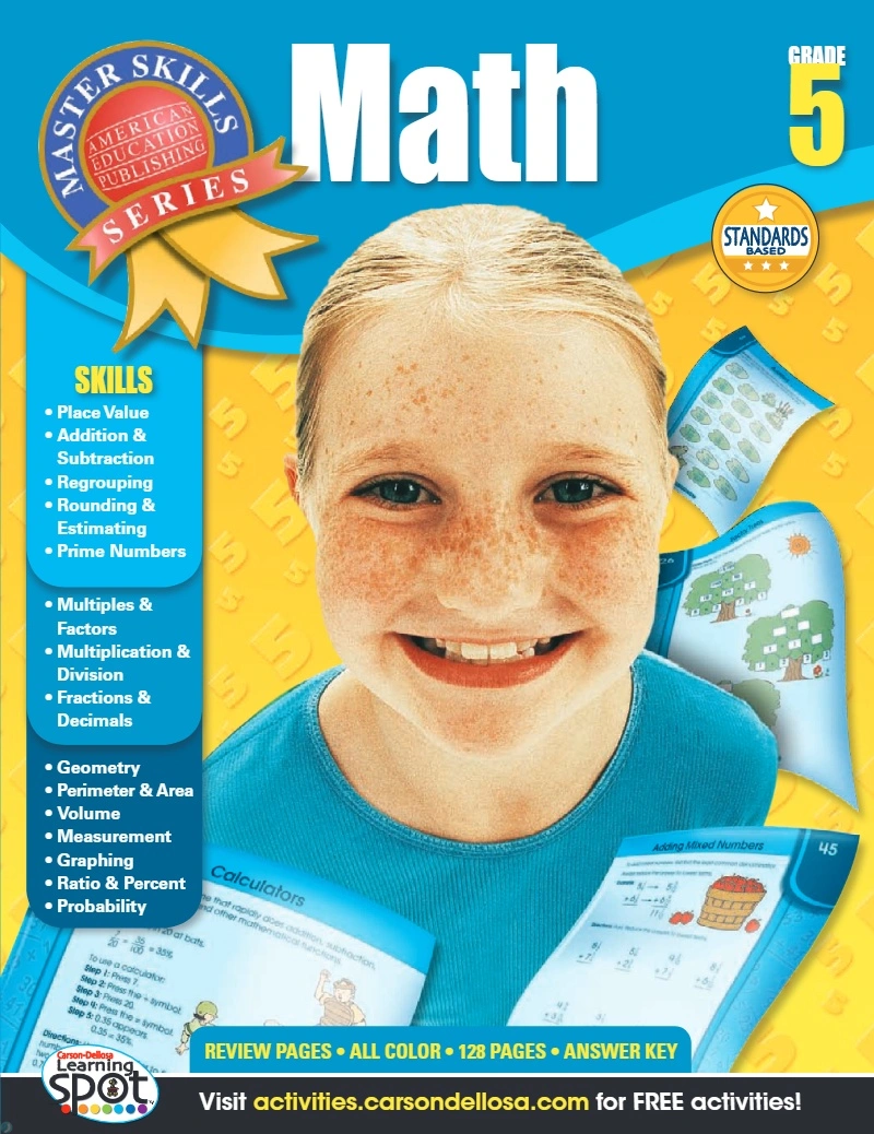 دانلود کتاب Master Skills Math American Educatial 5 (نسخه PDF)