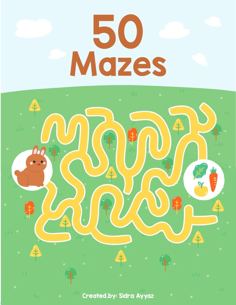 دانلود کتاب 50 Mazes (نسخه PDF)