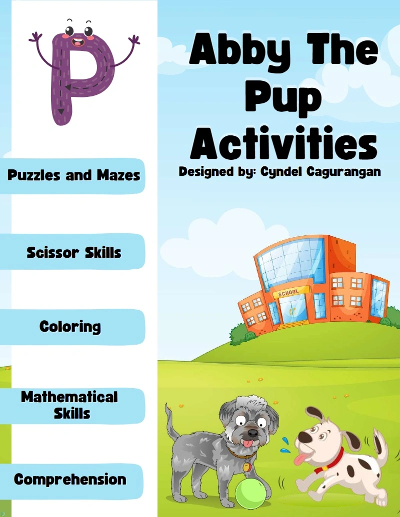 دانلود کتاب Abby the Pup Activities (نسخه PDF)