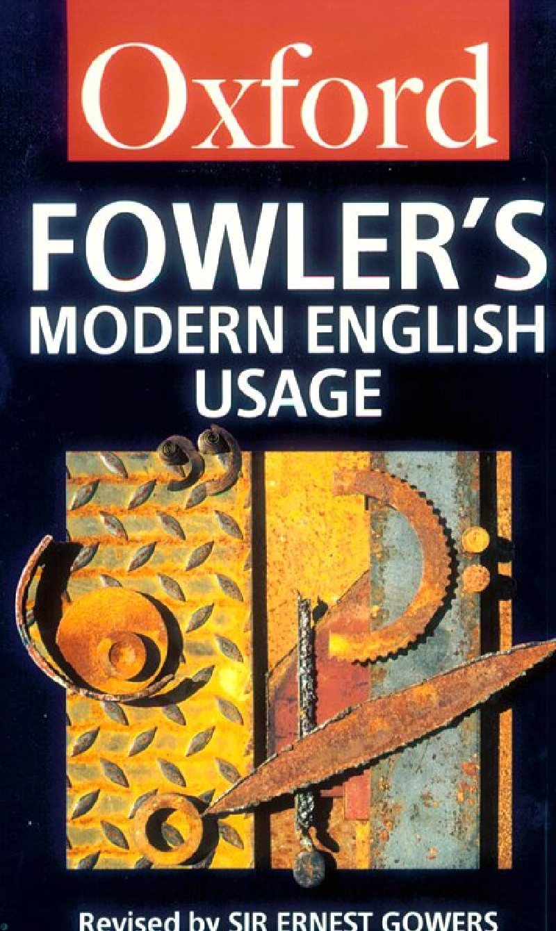 دانلود کتاب Fowlers Modern English Usage (نسخه PDF)