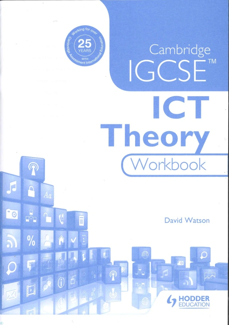 دانلود کتاب Cambridge IGCSE ICT Theory Workbook (نسخه PDF)