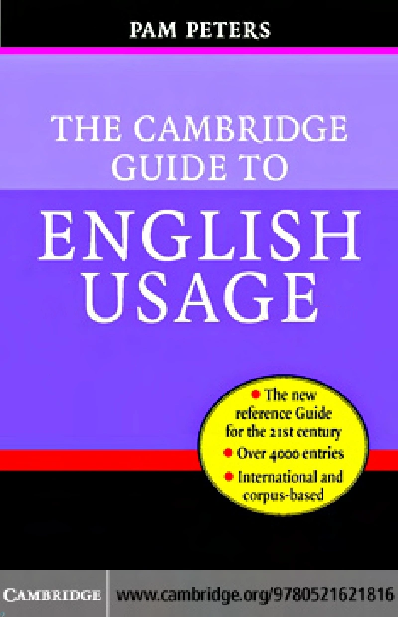 دانلود کتاب The Cambridge Guide to English Usage (نسخه PDF)