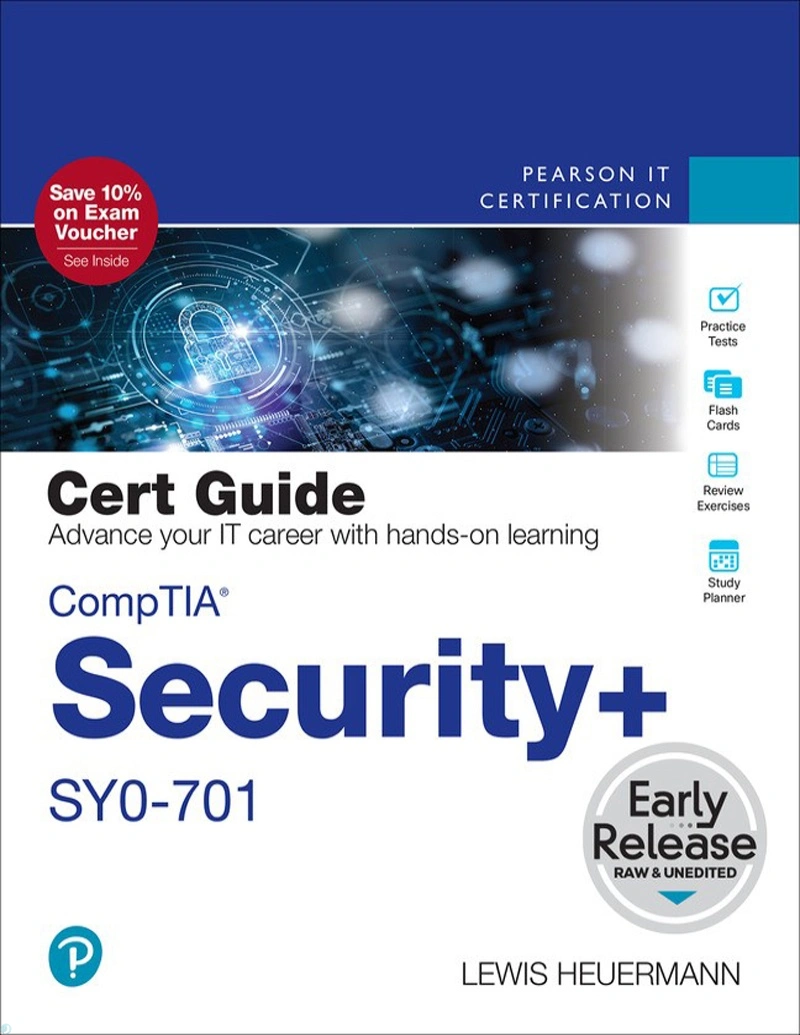 دانلود کتاب CompTIA Security+ SY0-701 Cert Guide (نسخه PDF)