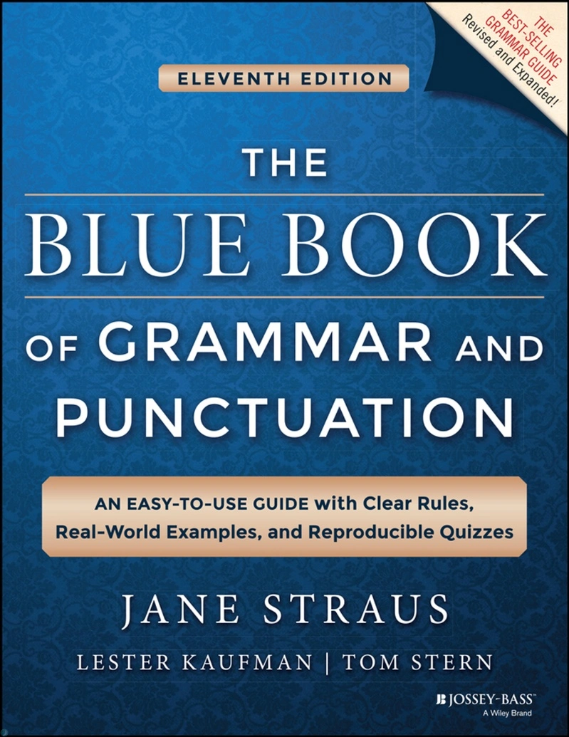 دانلود کتاب The Blue Book of Grammar and Punctuation (نسخه PDF)