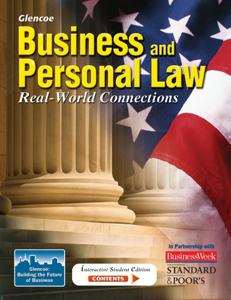 دانلود کتاب Business and Personal Law, Student Edition (نسخه PDF)