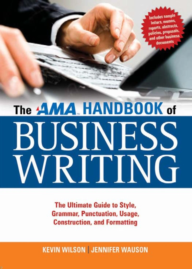 دانلود کتاب The AMA Handbook of Business Writing (نسخه PDF)