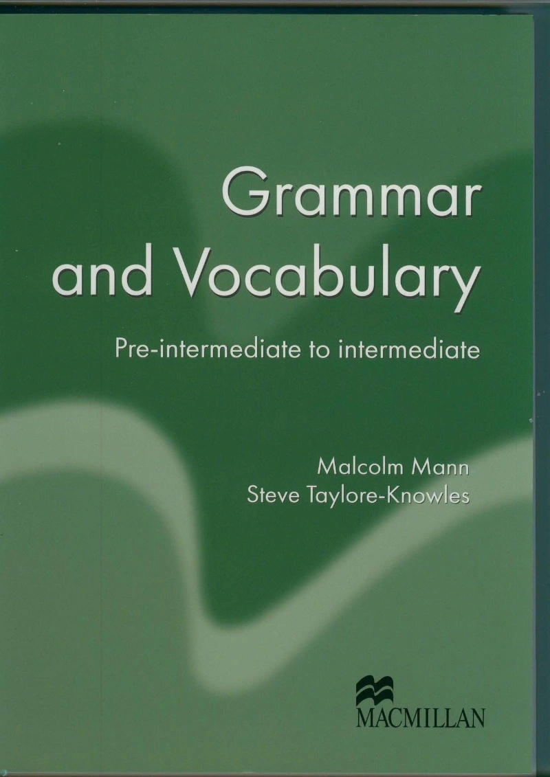 دانلود کتاب Grammar and Vocabulary. Pre-Intermediate to Intermediate. Coursebook (نسخه PDF)