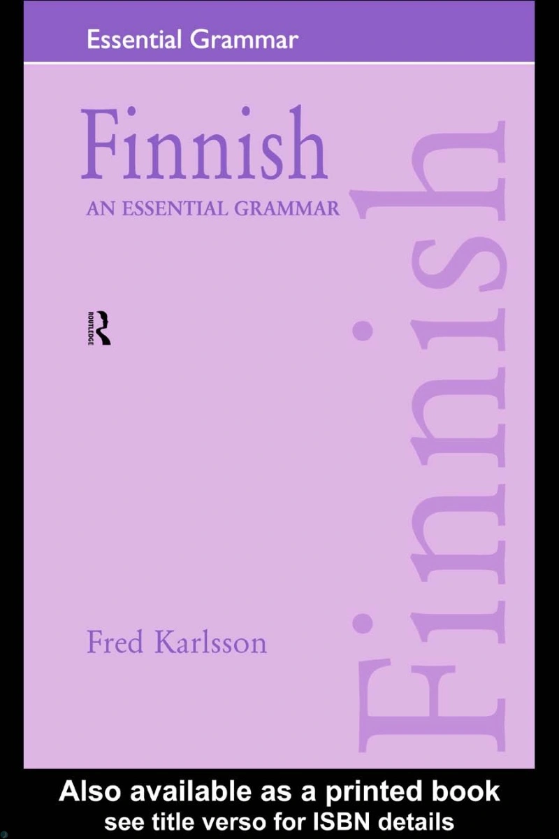 دانلود کتاب Finnish: An Essential Grammar (نسخه PDF)