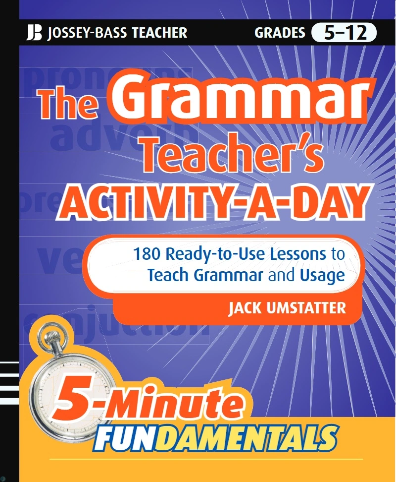 دانلود کتاب The Grammar Teacher's Activity-a-Day (نسخه PDF)