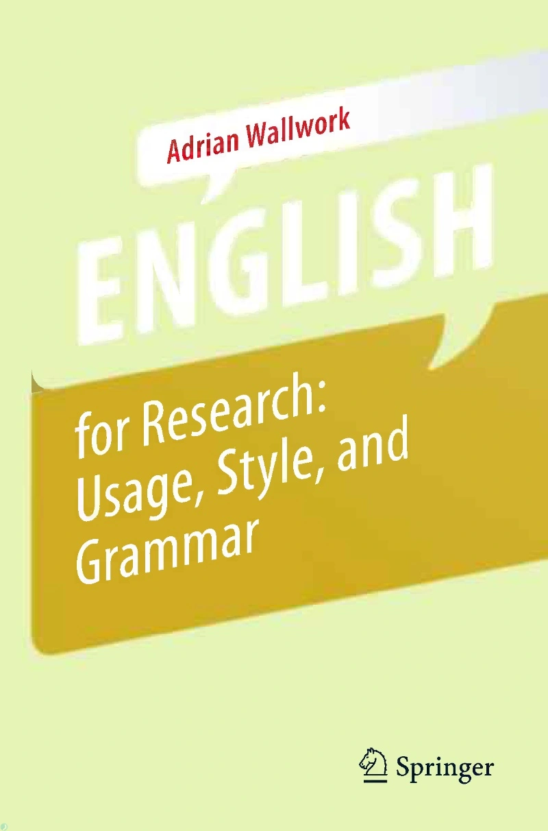 دانلود کتاب English for Academic Research: Grammar, Usage and Style (نسخه PDF)