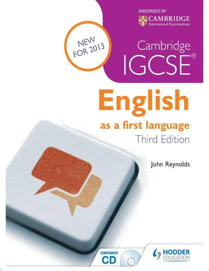 دانلود کتاب Cambridge IGCSE_ English as a First Language (نسخه PDF)