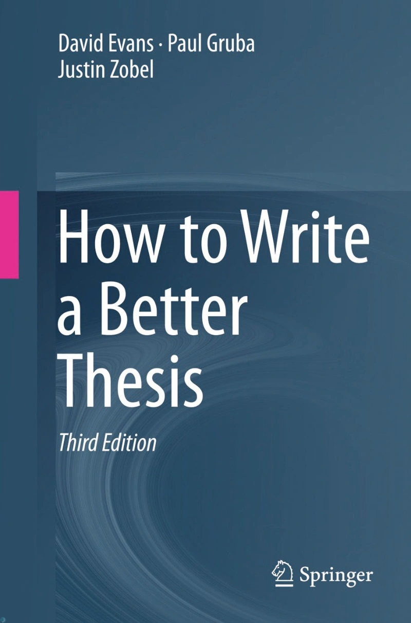 دانلود کتاب How to Write a Better Thesis (نسخه PDF)