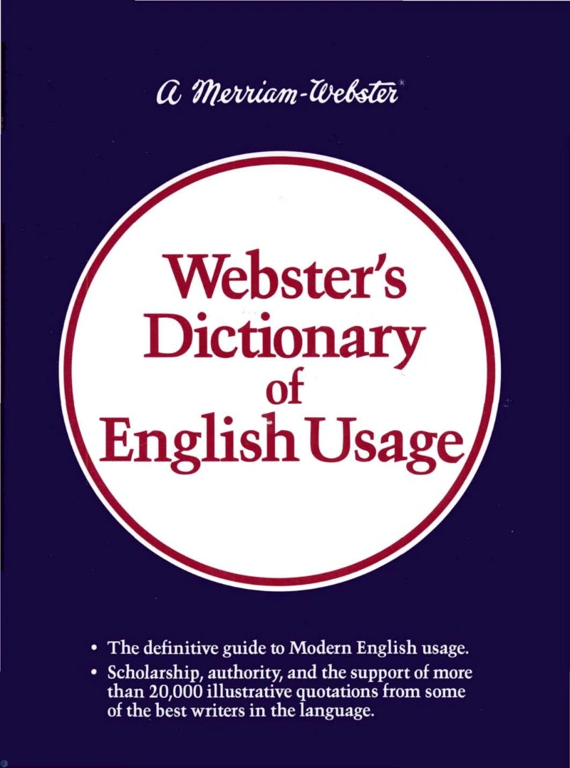 دانلود کتاب Webster's Dictionary of English Usage (نسخه PDF)