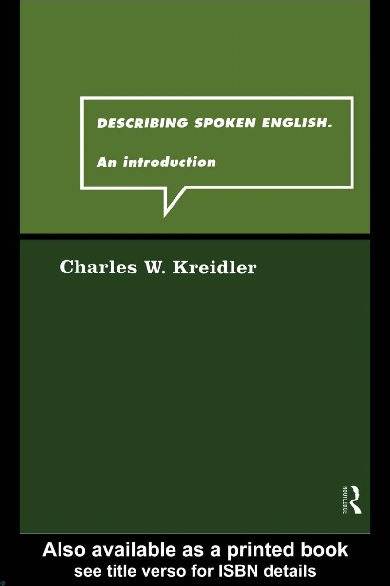 دانلود کتاب Describing Spoken English_ An Introduction (Routledge Grammar) (نسخه PDF)