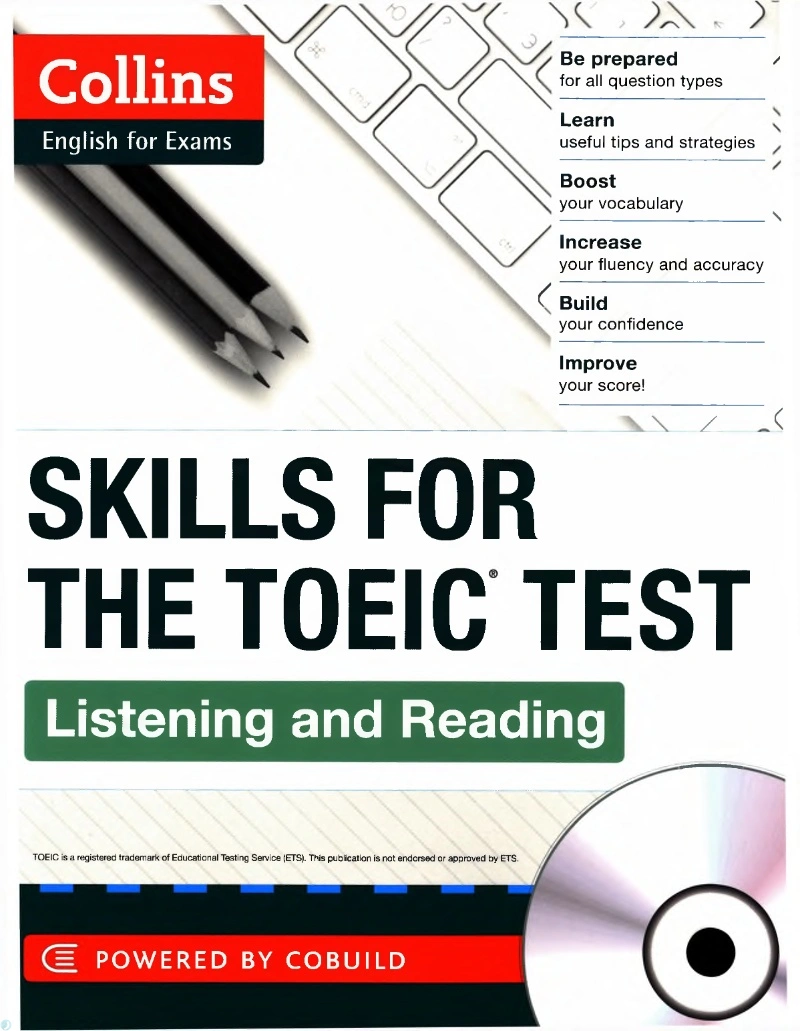 دانلود کتاب SKILLS FOR THE TOEIC TEST Listening and Reading (نسخه PDF)