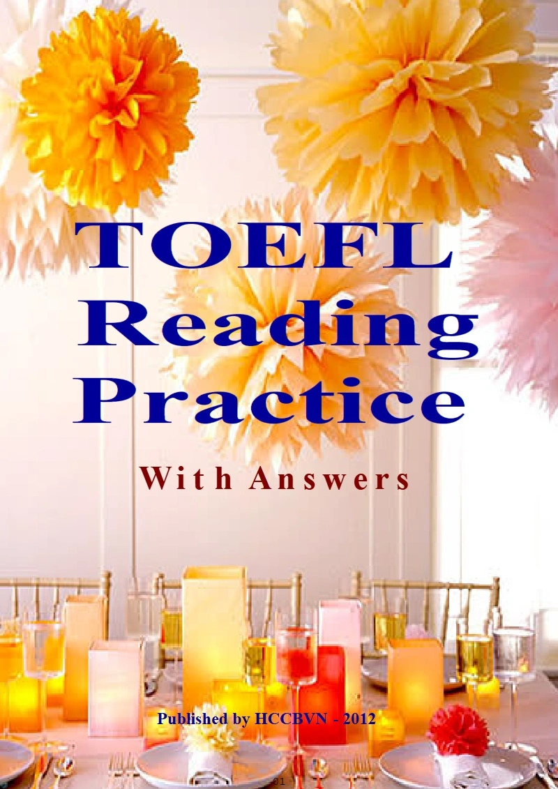 دانلود کتاب TOEFL Reading Practice with Answers (نسخه PDF)