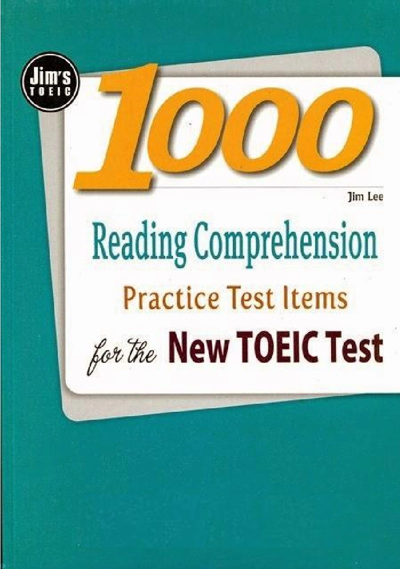 دانلود کتاب 1000Reading Comprehension Practice Test Items for the New TOEIC Test (نسخه PDF)