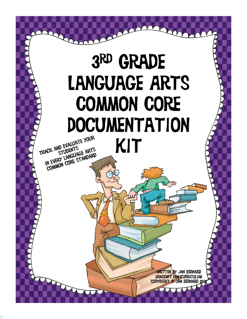 دانلود کتاب 3rd Grade Language Arts Common Core Documentation Kit (نسخه PDF)