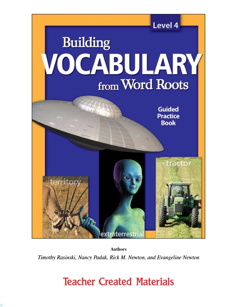 دانلود کتاب Building Vocabulary from Word Roots Level 4 (نسخه PDF)