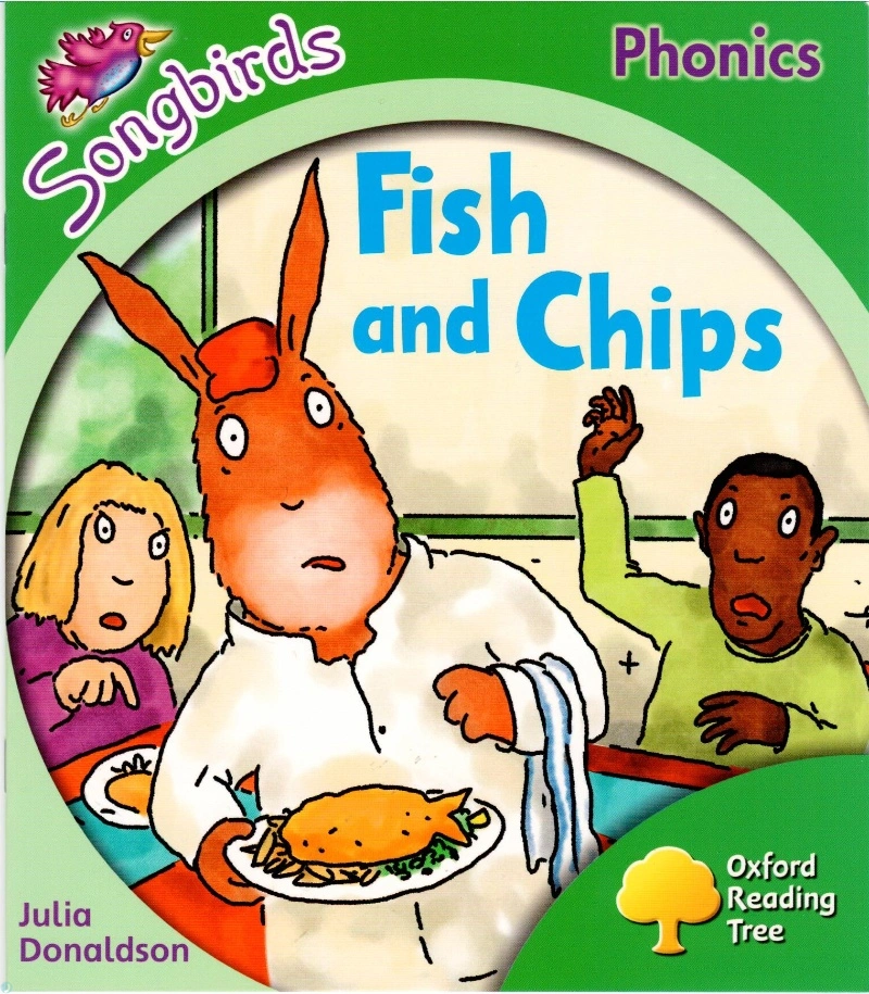 دانلود کتاب Fish and Chips. Oxford Reading Tree_ Level 2. Songbirds Phonics (نسخه PDF)