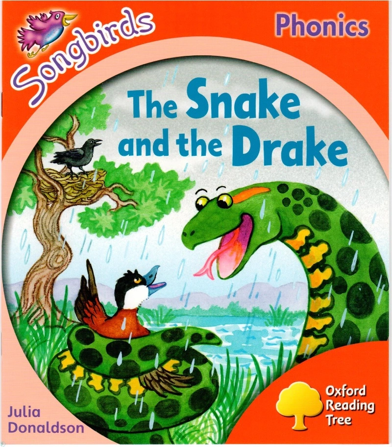 دانلود کتاب The Snake and the Drake (Oxford Reading Tree Level 4. Songbirds Phonics) (نسخه PDF)