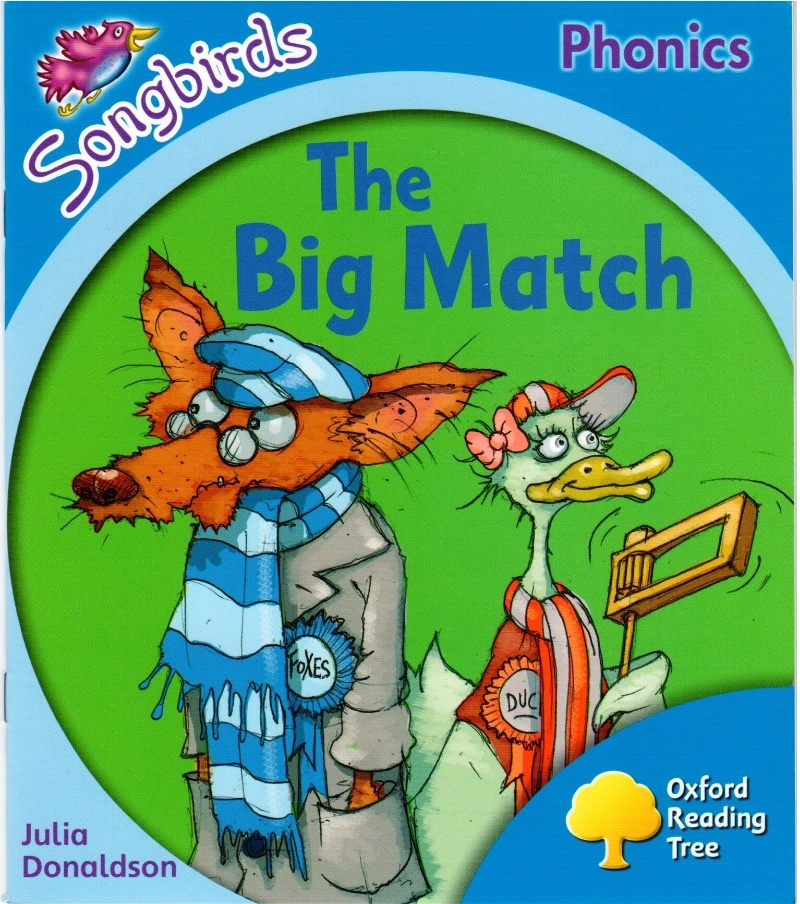 دانلود کتاب The Big Match (Oxford Reading Tree Level 2. Songbirds Phonics) (نسخه PDF)