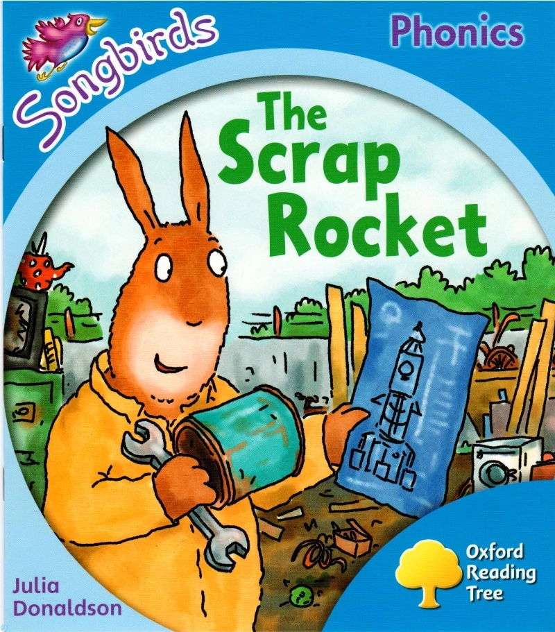 دانلود کتاب The Scrap Rocket (Oxford Reading Tree Level 2 Songbirds Phonics) (نسخه PDF)