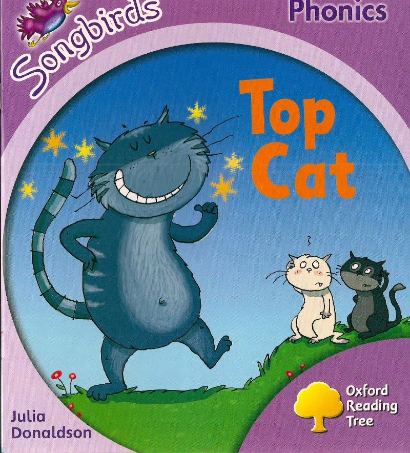 دانلود کتاب Top Cat (Stage 1+Songbirds Phonics) (نسخه PDF)