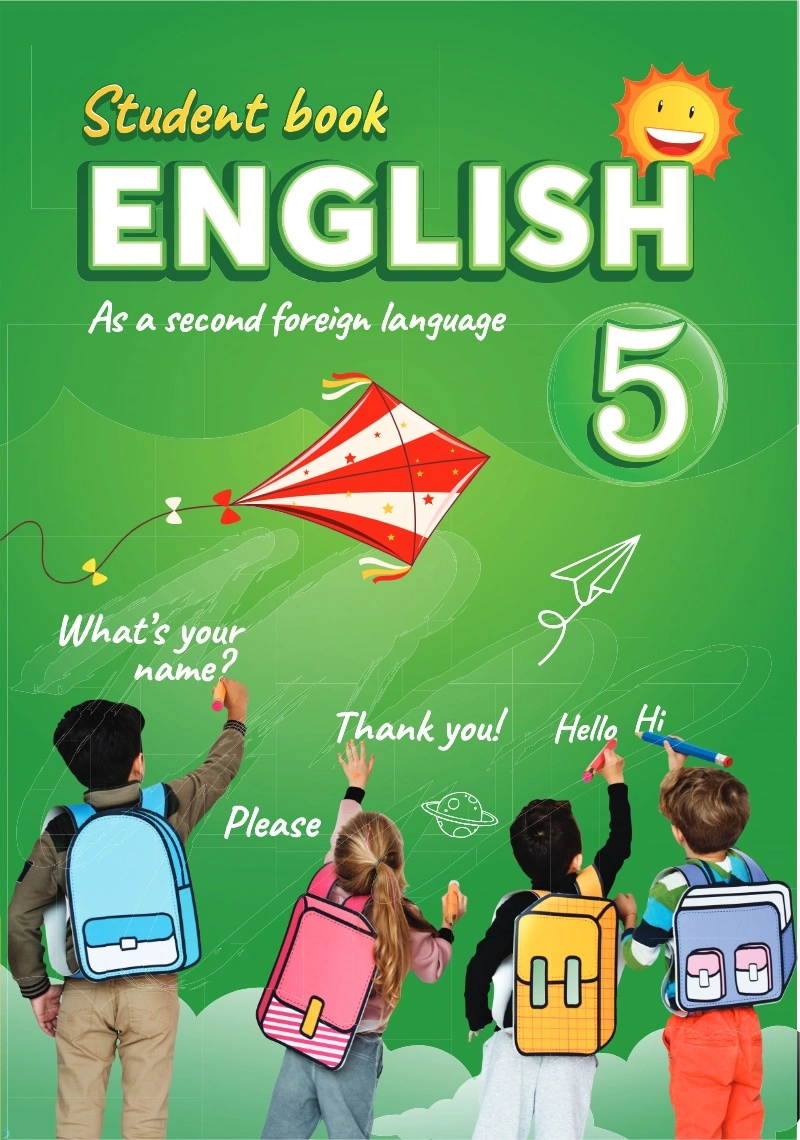 دانلود کتاب English as the main foreign language for the 5th grades (نسخه PDF)