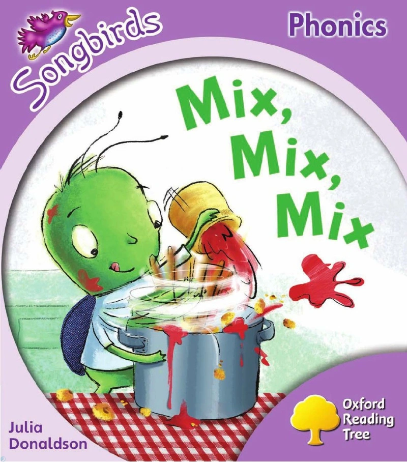 دانلود کتاب Mix, Mix, Mix (Level 1+: More Songbirds Phonics) (نسخه PDF)