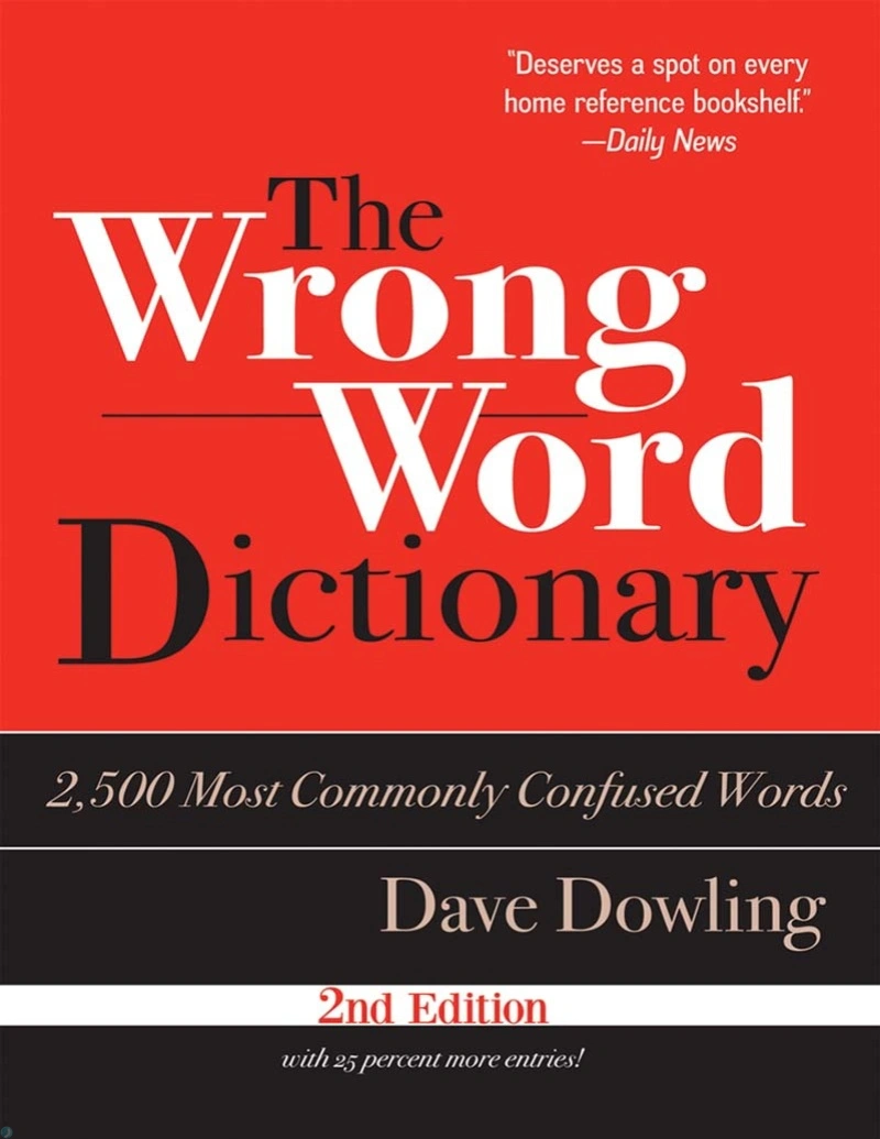 دانلود کتاب The Wrong Word Dictionary_ 2,500 Most Commonly Confused Words (نسخه PDF)