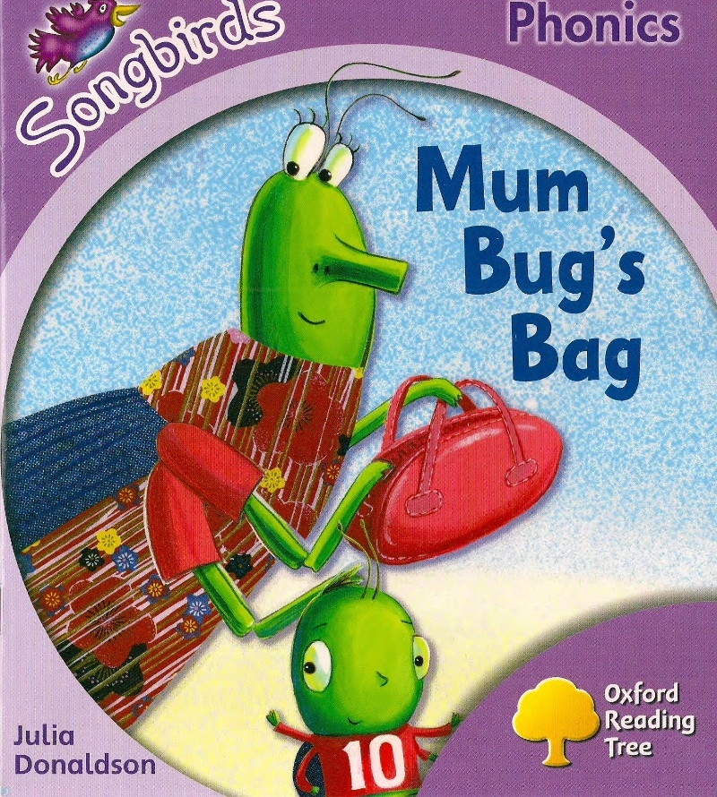 دانلود کتاب Mum Bug's Bag (Oxford Reading Tree Songbirds Phonics: Level 1+) (نسخه PDF)