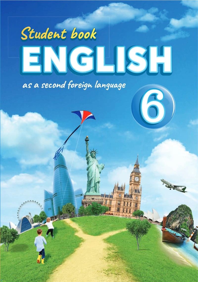 دانلود کتاب English as the main foreign language for the 6th grades (نسخه PDF)