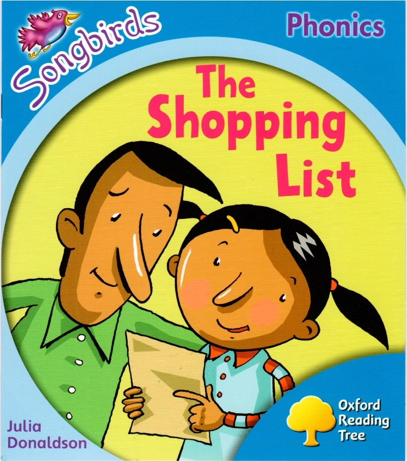 دانلود کتاب The Shopping List (Oxford Reading Tree Songbirds Phonics) (نسخه PDF)