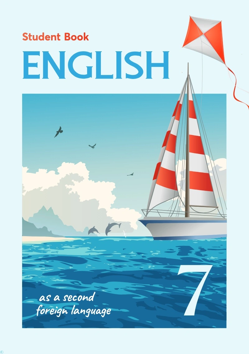 دانلود کتاب English as the main foreign language for the 7th grades (نسخه PDF)