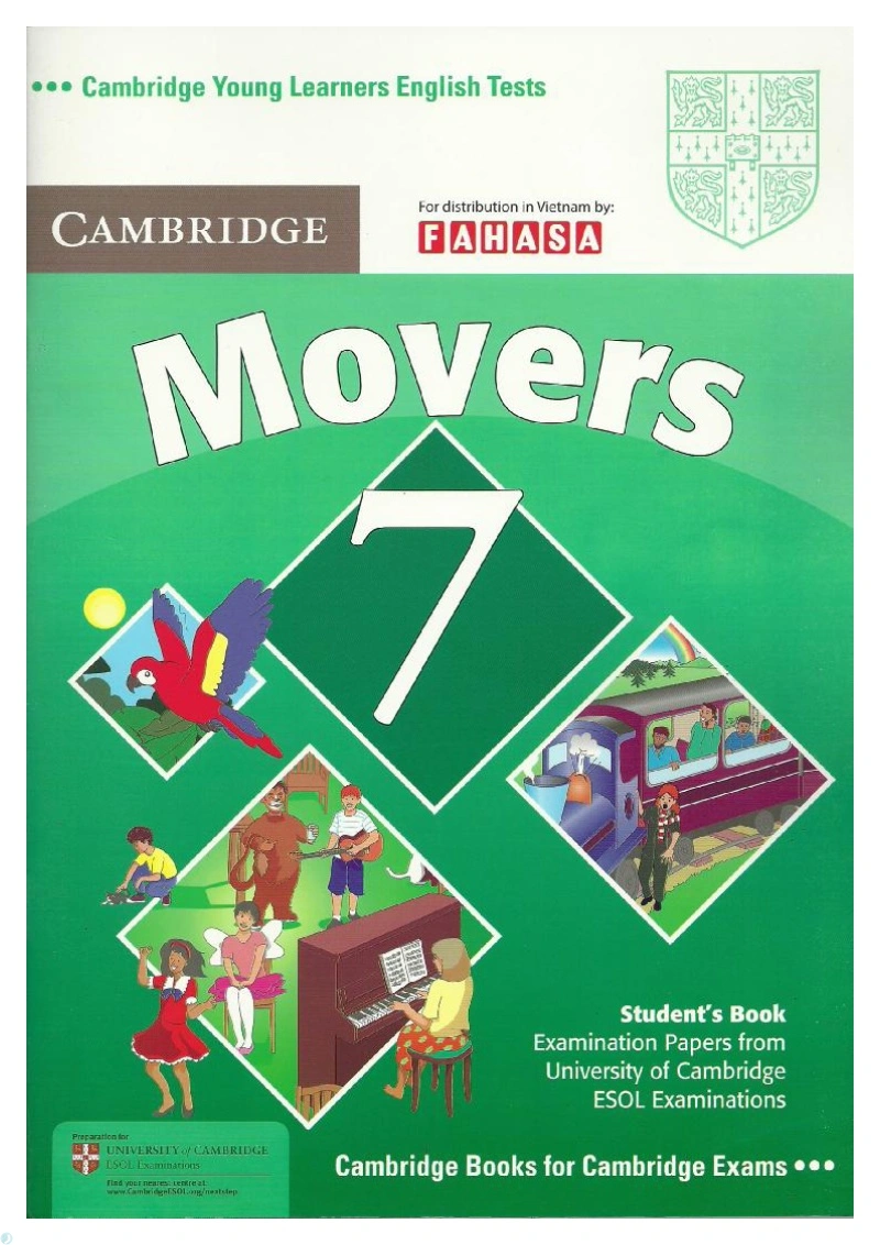 دانلود کتاب Cambridge English Test Movers 7 (نسخه PDF)