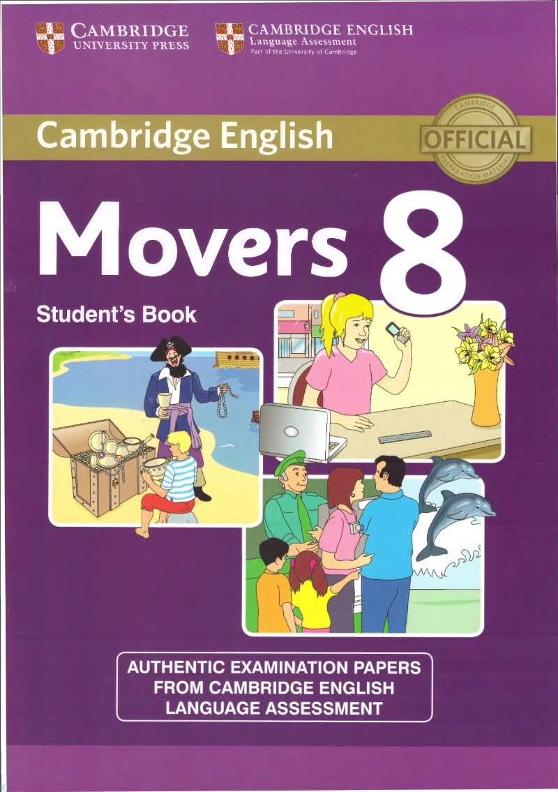 دانلود کتاب Cambridge English Movers 8 Student's book (نسخه PDF)