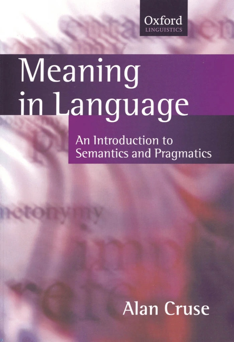 دانلود کتاب Meaning in Language_ An Introduction to Semantics and Pragmatics (نسخه PDF)