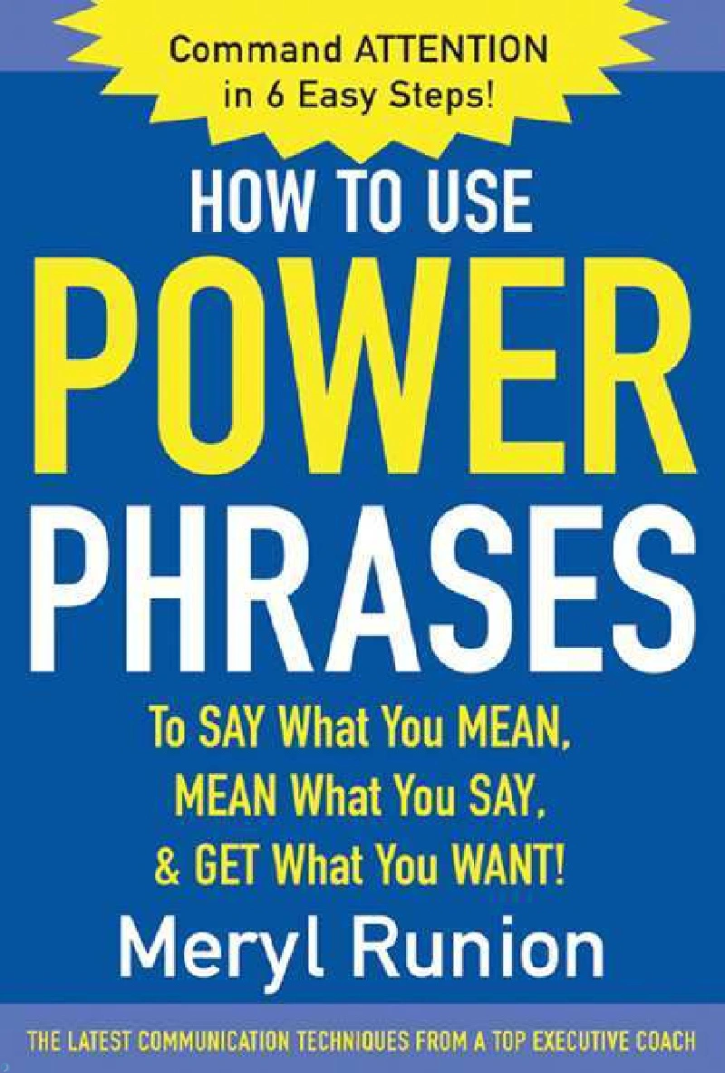 دانلود کتاب How to Use Power Phrases (نسخه PDF)